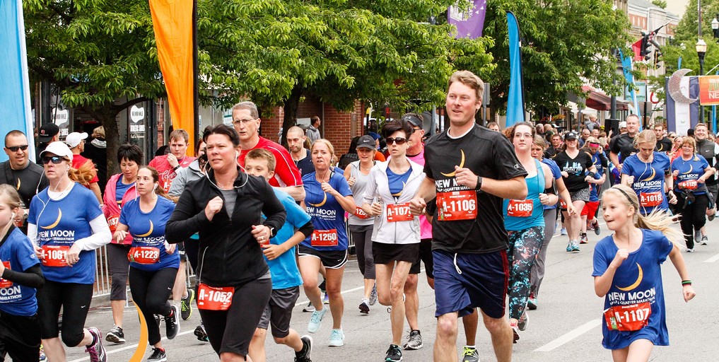 New Moon Half & Quarter Marathon, Crescent Moon 5K Greenswell